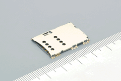 用於8管腳SIM卡的SCGC1B係列連接器