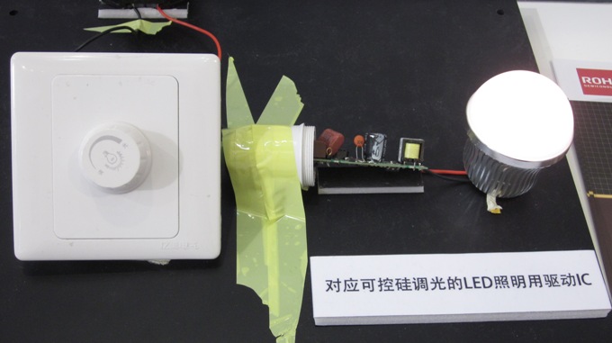 適用於各種調光應用的LED照明驅動IC BD555AKFV