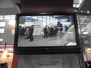 信號補償後是彩色清晰視頻