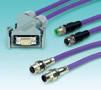 圖1 現場總線連接器利用一進、一出兩個通道和可開關控製的終端電阻，可構成線性結構的網絡