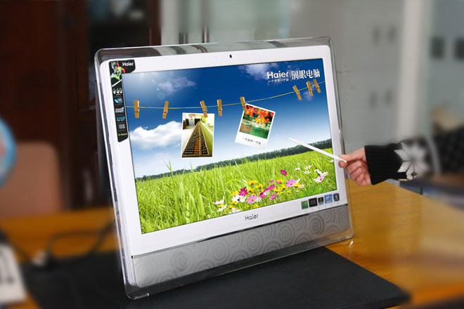 全球首款手勢控製的&ldquo;電視+觸摸&rdquo;一體機新Q8