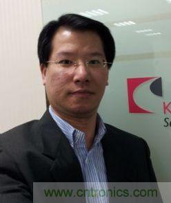 Kionix台灣區總經理洪育浩