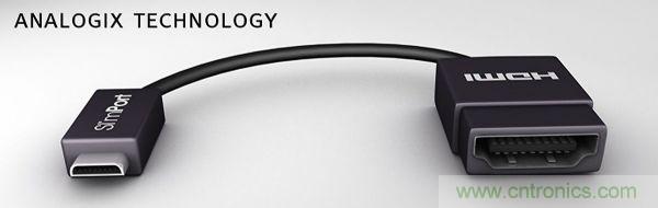 ANALOGIX的SlinPort解決方案，可以協助業者集成MyDP應用功能