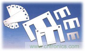 不同形狀的矽鋼片