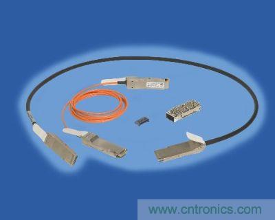 FCI提供無源銅纜和基於QSFP的有源光纜