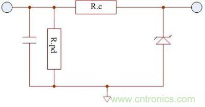 通過這個齊納管來保護MCU，也可以響應低至5V的信號