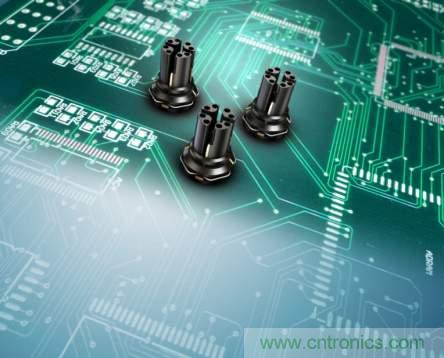 尺寸明顯縮小的PCB板連接器，采用MID技術重新定義了連接器內部屏蔽結構