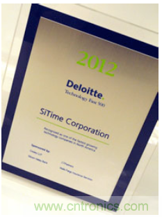 SiTime收入增長3853%，成為北美增長最快的半導體公司