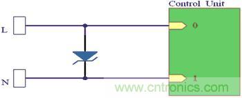 采用TVS的浪湧抑製電路