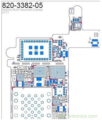 iPhone屏幕元件尺寸要變大？【附5S邏輯主版圖】