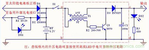 微型太陽能供電板DIY，給手電筒收音機供電