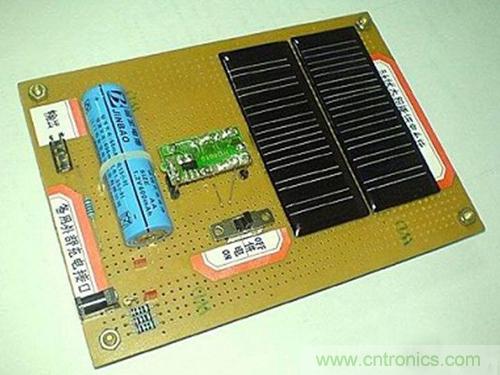 微型太陽能供電板DIY，給手電筒收音機供電