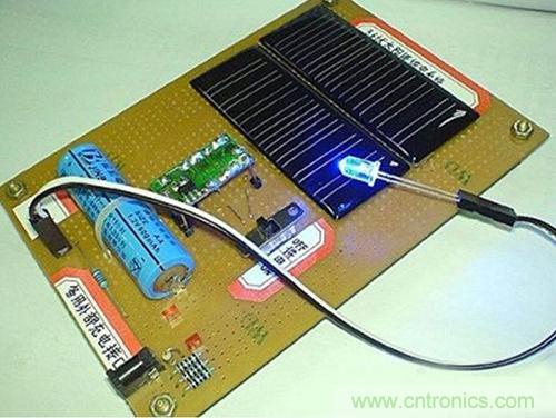 微型太陽能供電板DIY，給手電筒收音機供電