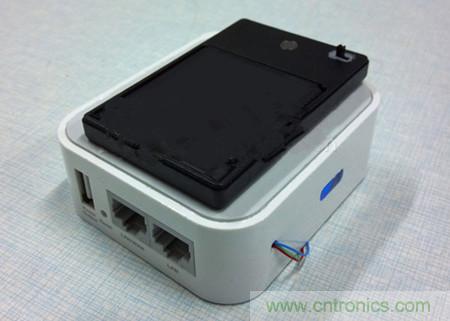 DIY：自製自帶電池供電的無線路由器