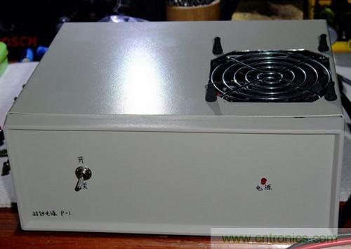 DIY穩壓電源：正麵圖解