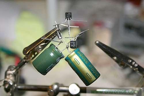 電磁鍾擺DIY線路圖：各種焊接