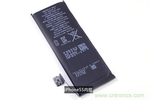 土豪金iPhone 5S拆解：內部結構升級，維修難度增加