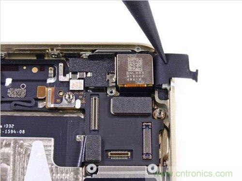 土豪金iPhone 5S拆解：內部結構升級，維修難度增加