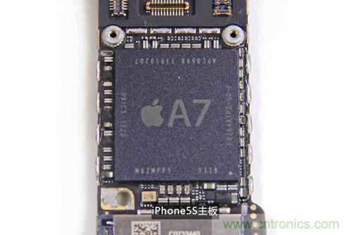 土豪金iPhone 5S拆解：內部結構升級，維修難度增加