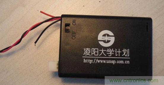 電池盒，作為供電用