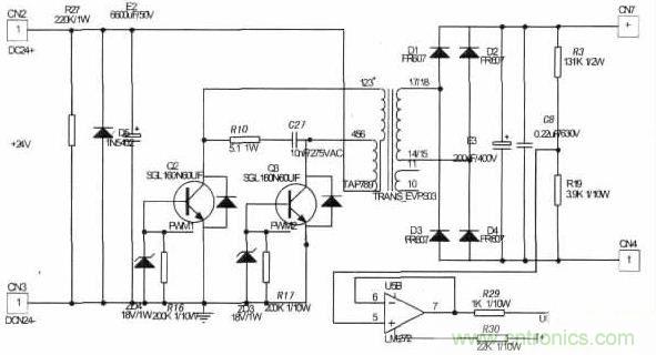 推薦：一款高效率基於推挽逆變的車載開關電源電路設計方案