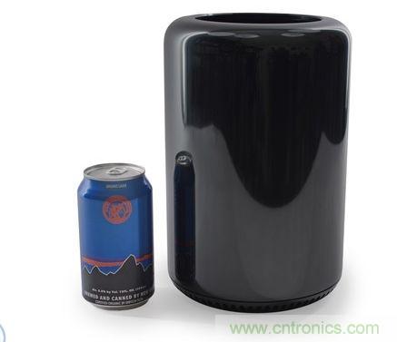 全新Mac Pro真的非常小，這是與易拉罐的對比