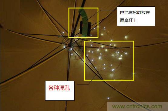 創意DIY！送女朋友的絕妙禮物，LED星光傘！