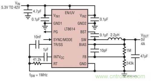巧用Silent Switcher&trade; 設計降低EMI並改善效率