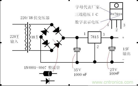 四個二極管為什麼要這麼接