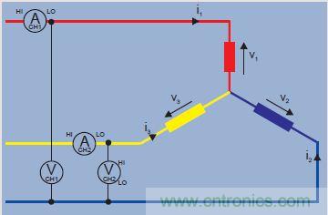 圖12.三線Y形係統