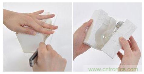 自製無電源發光燈泡