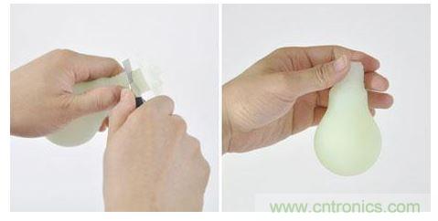 自製無電源發光燈泡