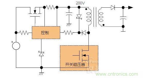 預穩壓器簡化轉換器設計，能夠使用更小、更低成本的元器件