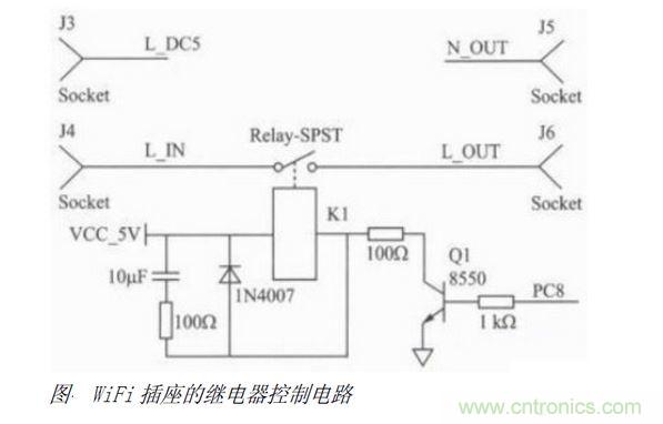 WiFi 插座的控製電路設計