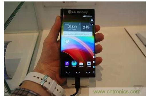 LG 雙曲麵屏手機