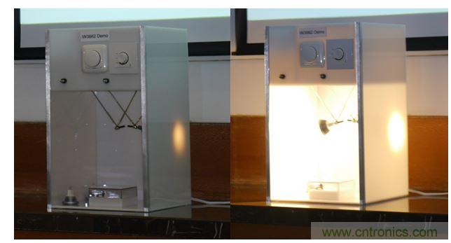 競爭對手MR16驅動產品與變壓器適配不好，導致不亮且閃爍嚴重