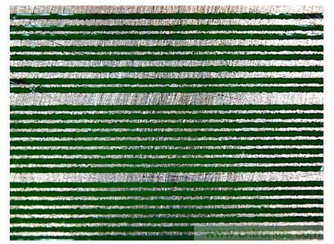 應用遮蔽膠帶後，所有多餘的密封材料都被清除了