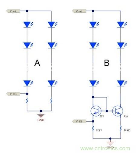解決驅動並聯LED串的難題