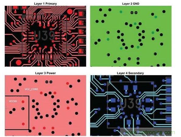 CAM的原圖屏幕單幅圖， 100球的csBGA 