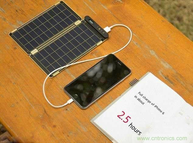 手機充電用&ldquo;太陽紙&rdquo;就可實現，還有什麼不可能！