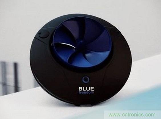 圖4：Blue Freedom是一種&ldquo;微型水力發電廠&rdquo;，能用利用流動的水來為便攜設備充電。
