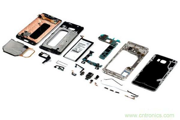 三星S6 Edge+拆解：比S6 Edge加在哪裏？