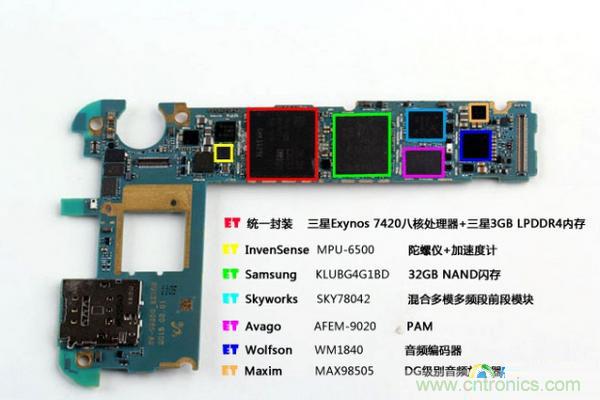 三星S6 Edge+拆解：比S6 Edge加在哪裏？