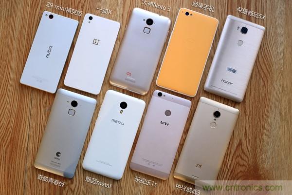 2015年9款千元智能手機橫評：誰才是紅海霸主？