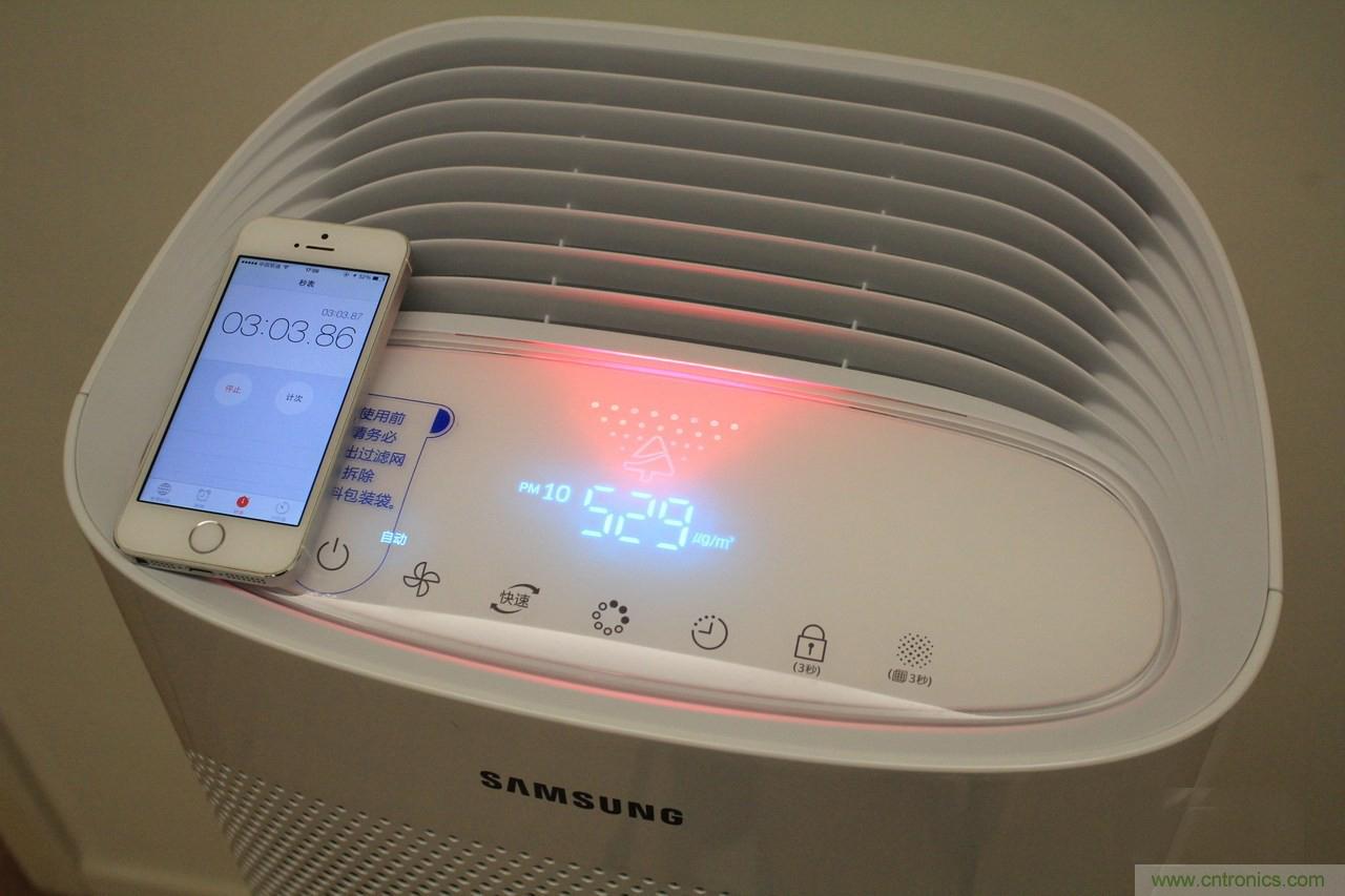 三星超大風量淨化器AX70J7000WT測評：性能好才是王道