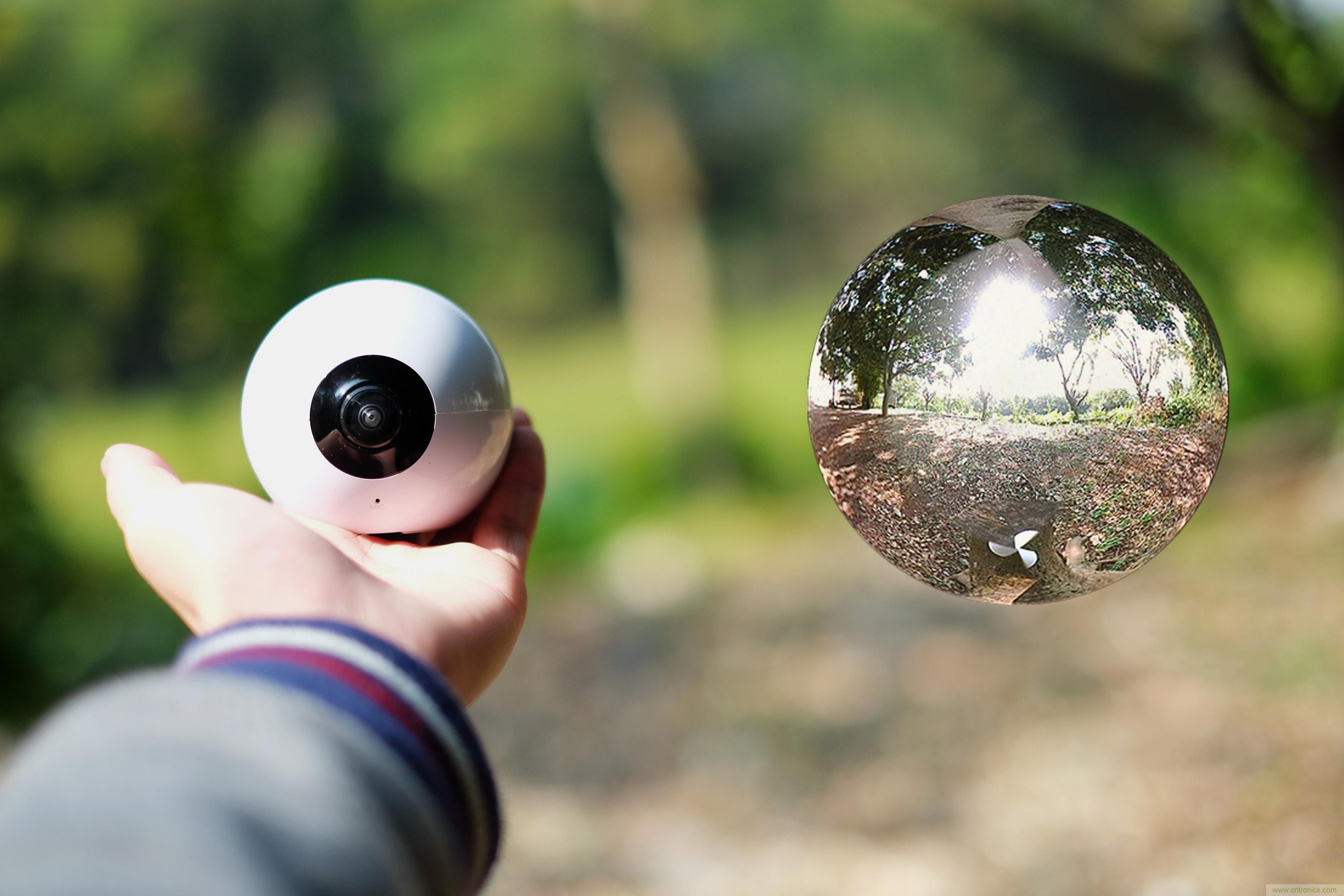 造型神似BB8，讓照片翻滾起來&mdash;&mdash;暴風魔眼