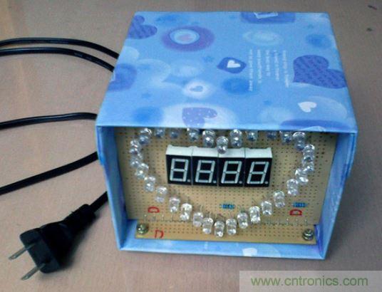 零基礎小白也可以做的愛心彩燈，送給心愛的Ta