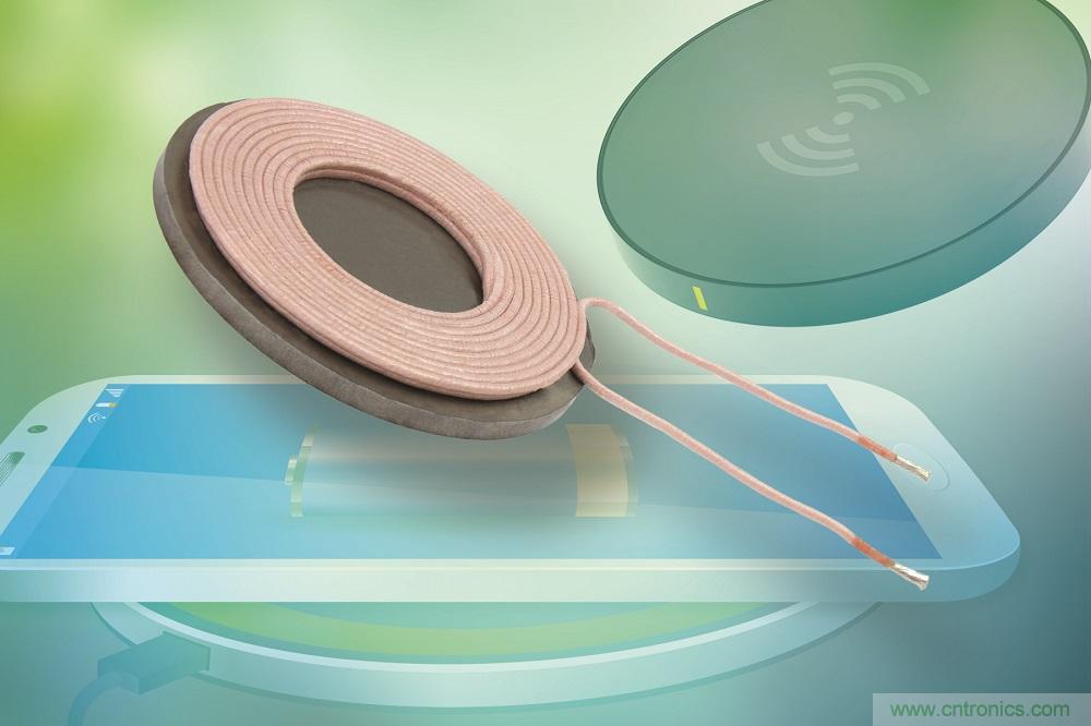 Vishay 推出通過AEC-Q200認證的新款無線充電發射線圈，可用於Qi無線充電底座