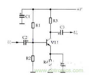 一、共發射極放大器電路故障分析