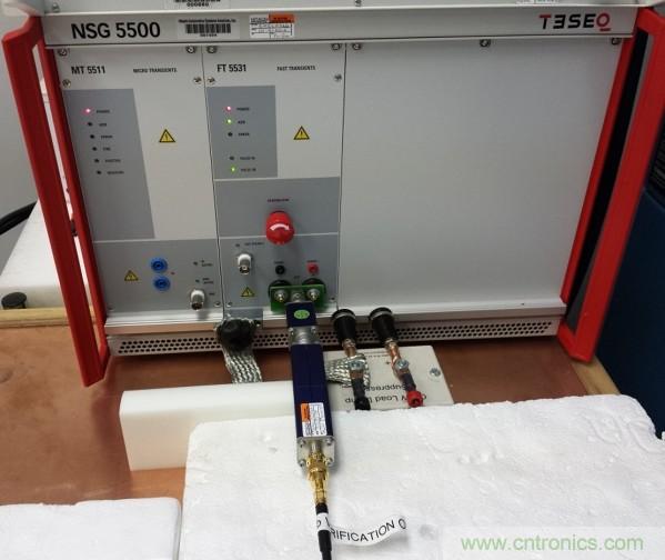 利用示波器檢測並分析電氣快速瞬變事件